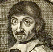 Illustration of Ren&eacute; Descartes